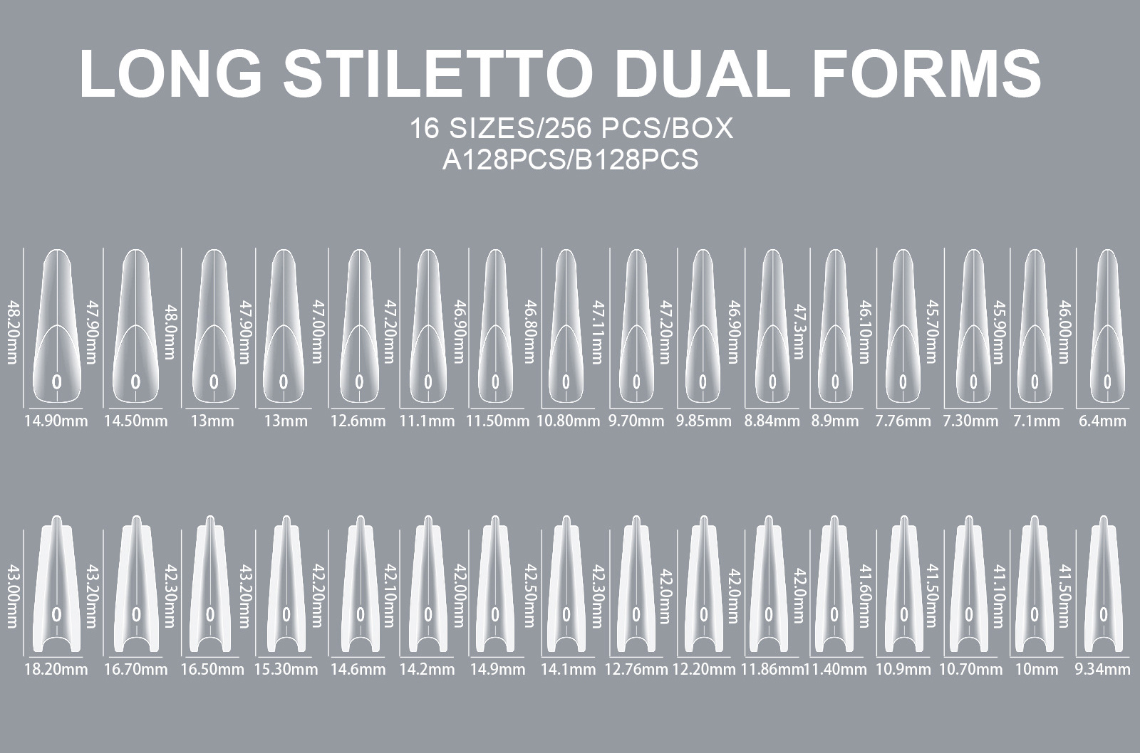 rntip-205 美甲爆款三明治甲模