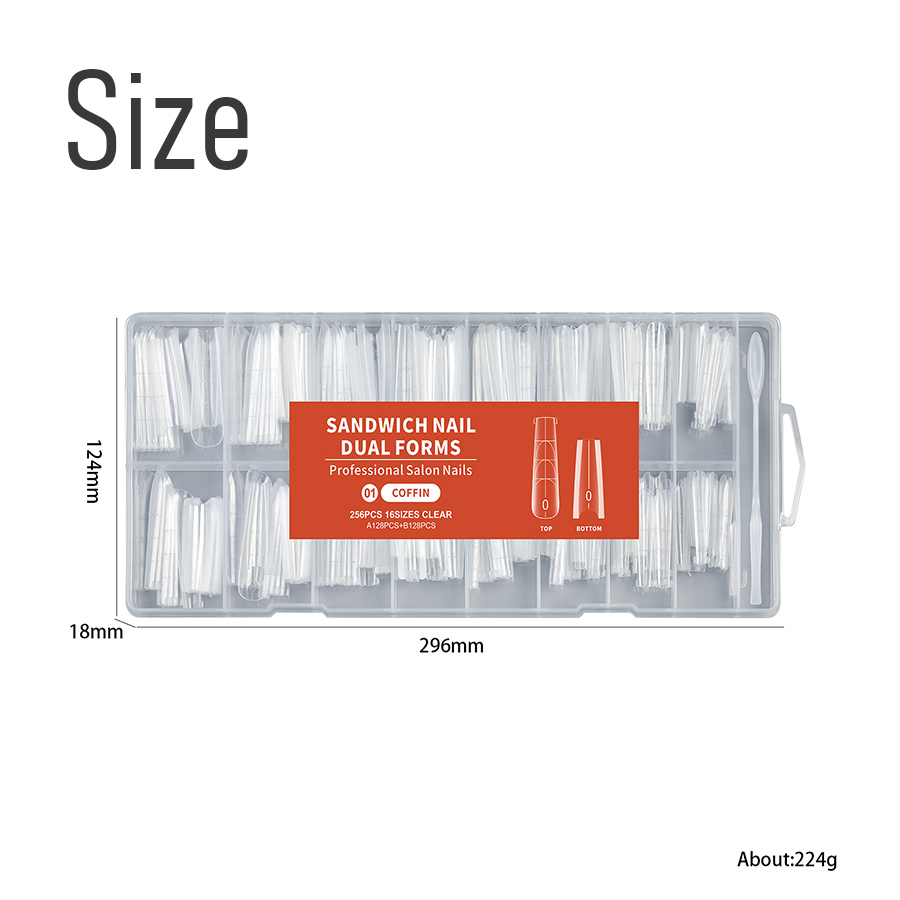 rntip-205 美甲爆款三明治甲模