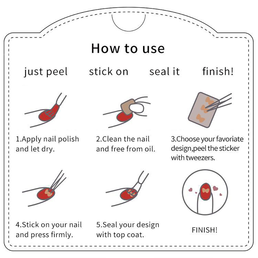 3d-1084-1089 美加墨世界杯指甲贴纸