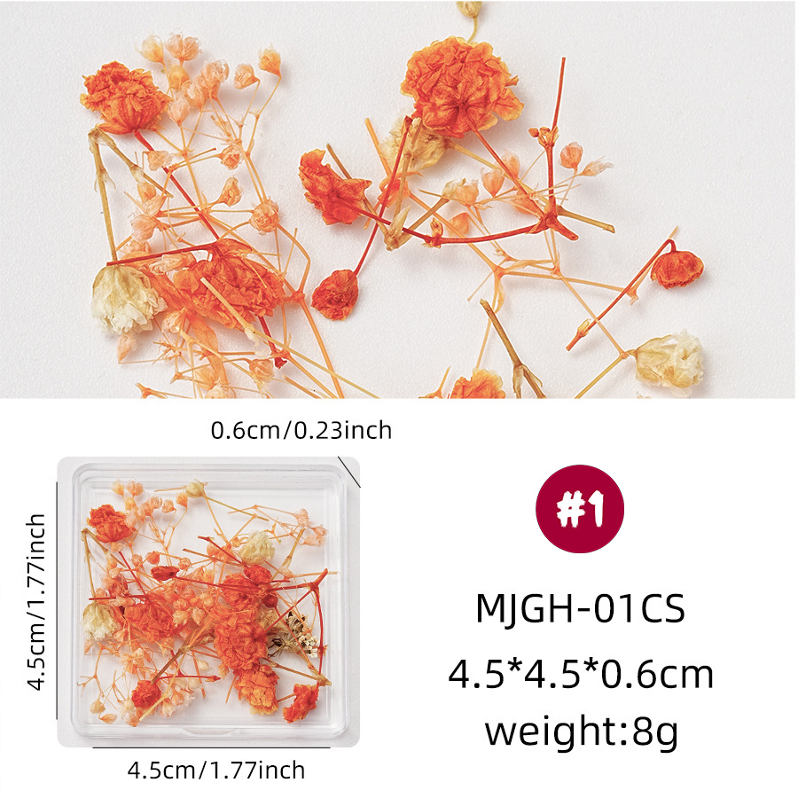 rndf-30 新款混色蕾丝花干花套盒