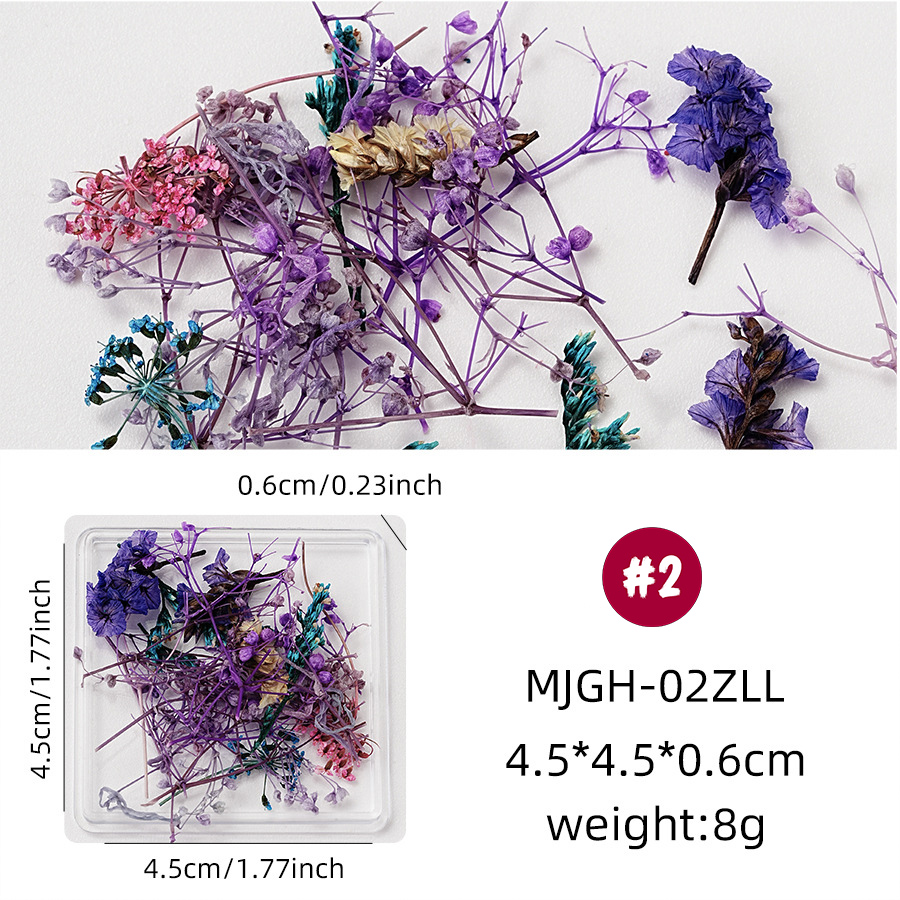 rndf-30 新款混色蕾丝花干花套盒