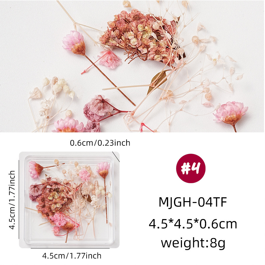 rndf-30 新款混色蕾丝花干花套盒