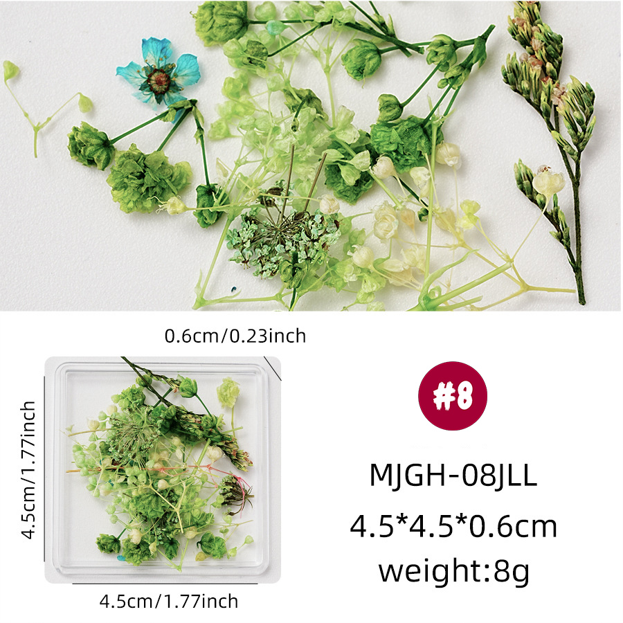 rndf-30 新款混色蕾丝花干花套盒