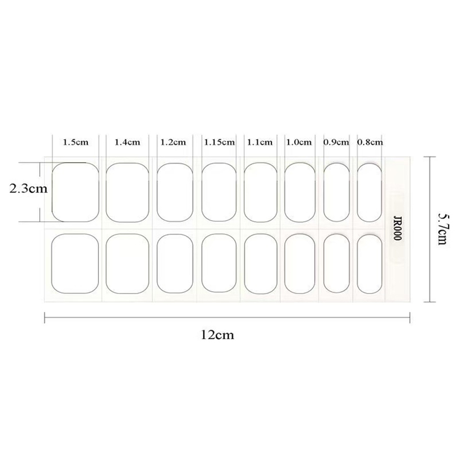 fsz001-006 半固化凝胶美甲贴