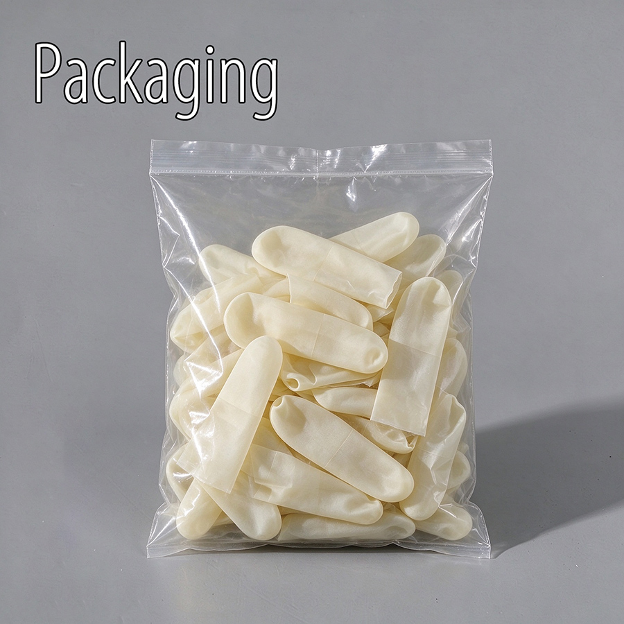 rnt-861 美甲超薄耐磨防滑一次性手指套(100只)