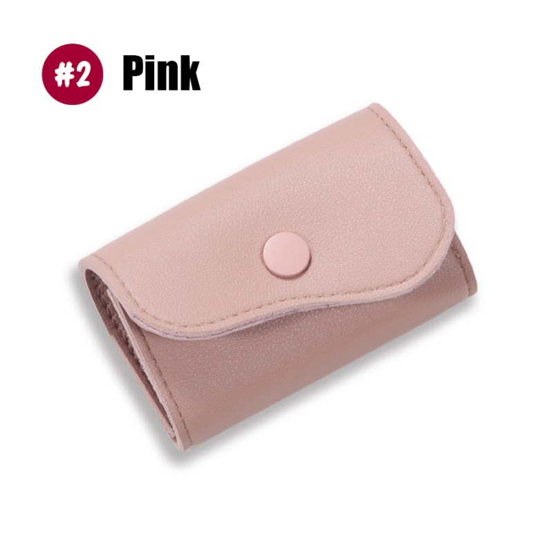 rnt-826 thickened leather nail art buffer storage bag