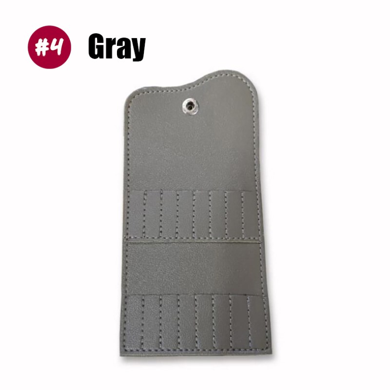 rnt-826 thickened leather nail art buffer storage bag
