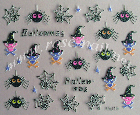 MU15 Hallowmas Nail Sticker