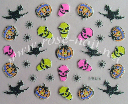 MU20 Hallowmas Nail Sticker