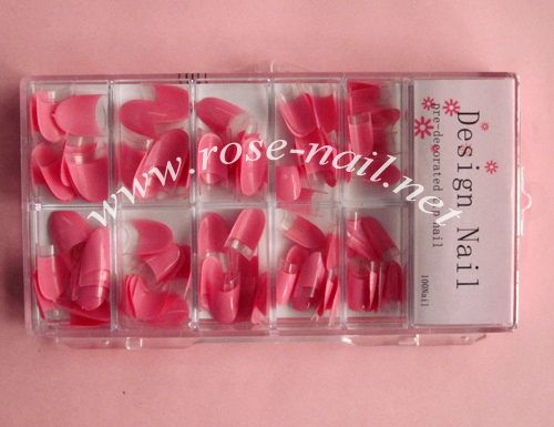 RNTIP-020-04 Pink French Tip size L