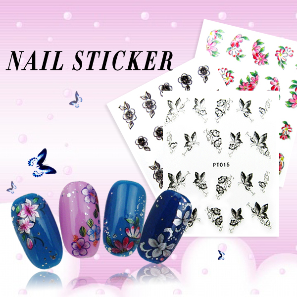 pt007-012 simulation nail sticker