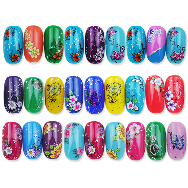 pt041-045 simulation nail sticker