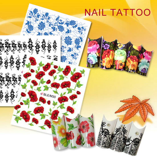 ble/m1-m6 full-tip nail tattoo