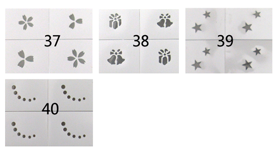 rnst01-40 nail art stencil