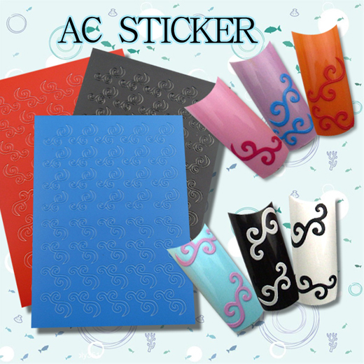 ac-34 nail sticker