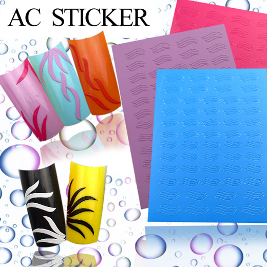 ac-40 nail sticker