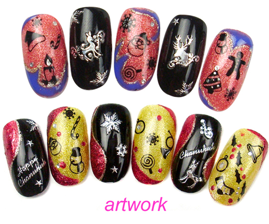 hc-15/24 christmas nail sticker