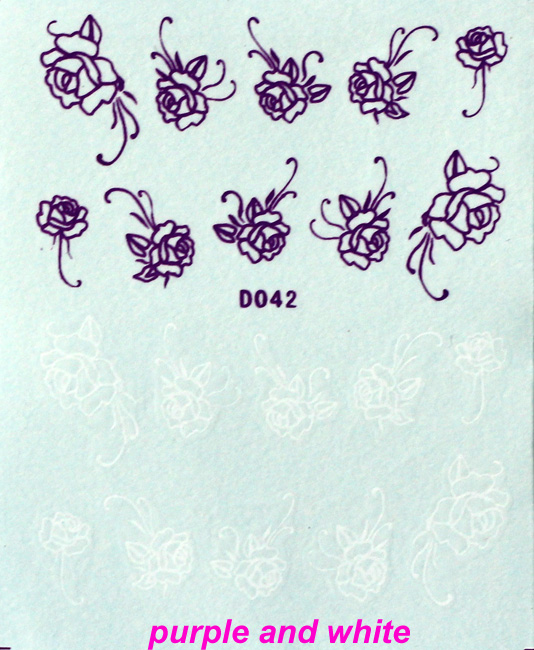 bw-d042 nail sticker