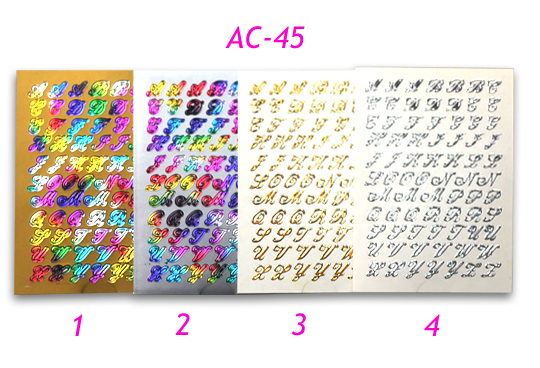 ac-44/49 nail sticker