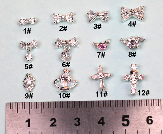 d60 zircon nail art deco