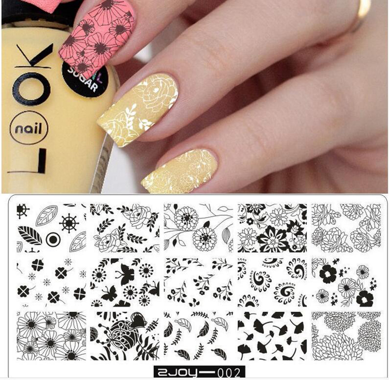 stamping nail art plate