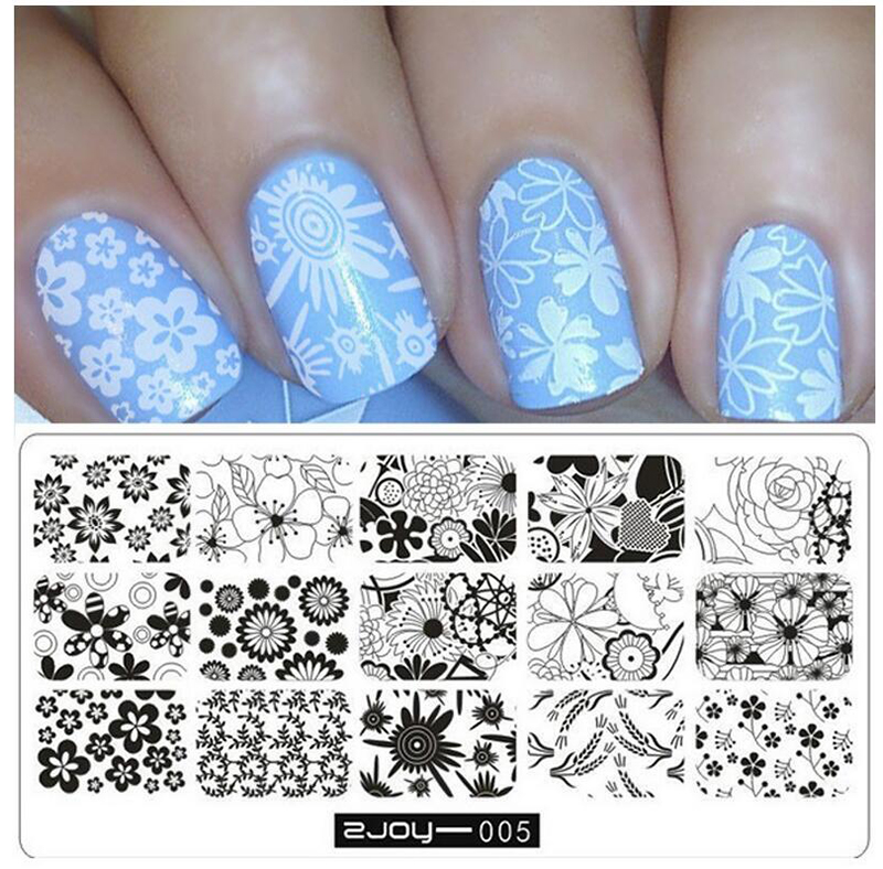 stamping nail art plate