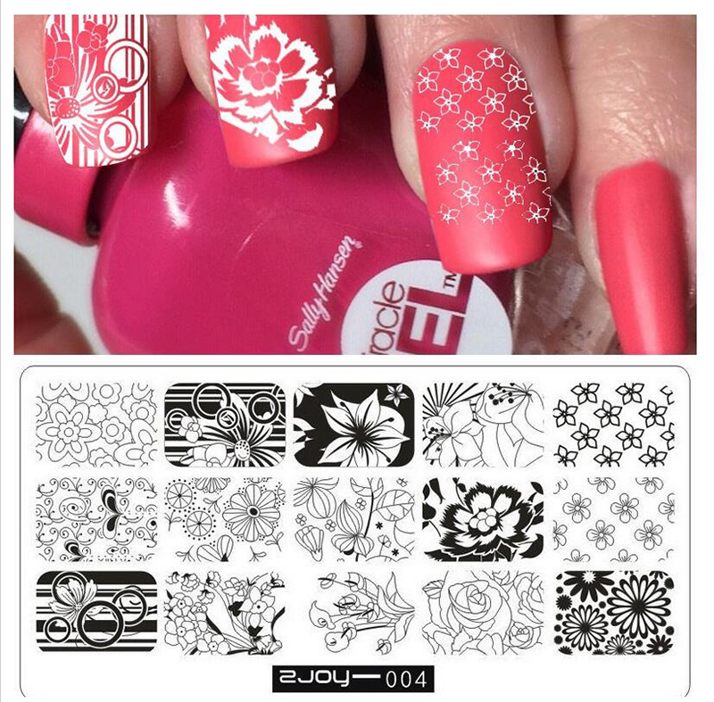 stamping nail art plate