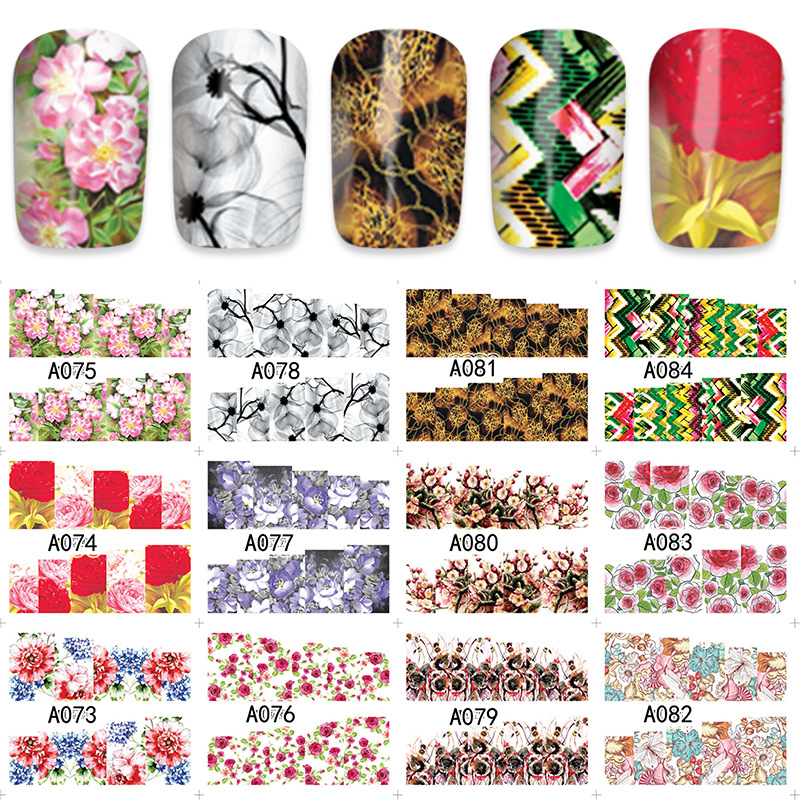 flower nail tattoos