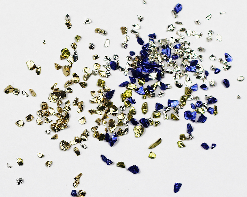 crushed glass dazzling