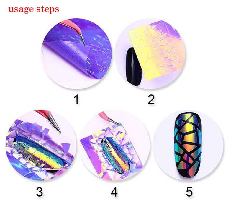 seashell nail sticker