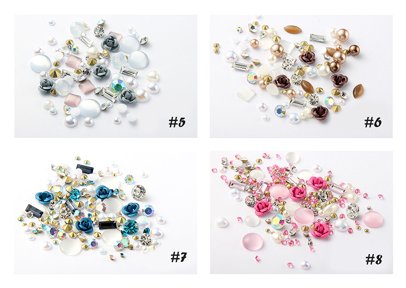 assorted rhinestone&pearl accessory