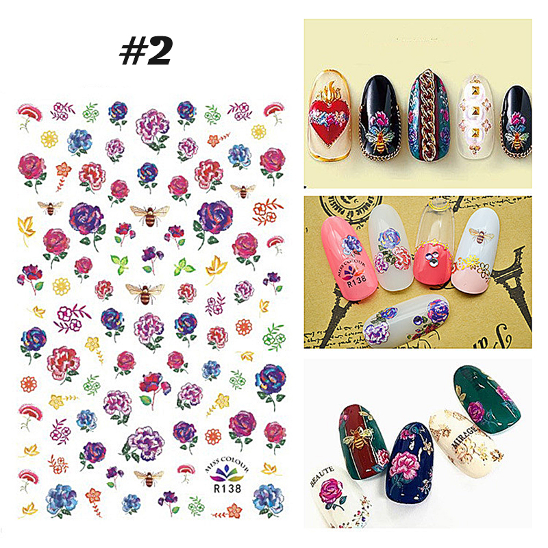 flower nail tattoos