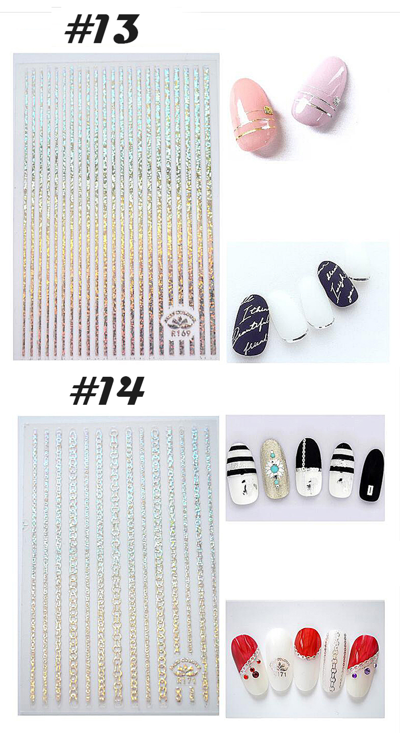 modern nail tattoos