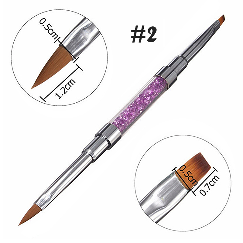 2-heads nail art pen