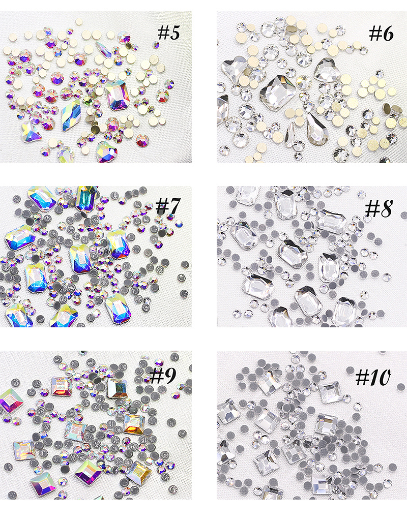 rnar-274 multishape shinning rhinestones