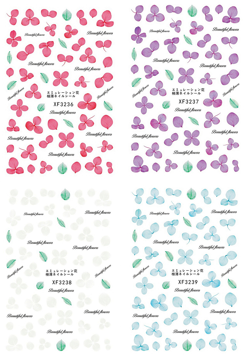 flower petals sticker