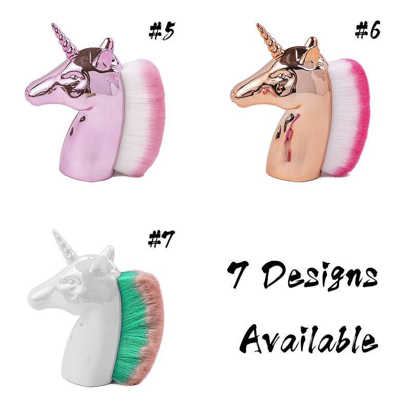 unicorn manicure brush