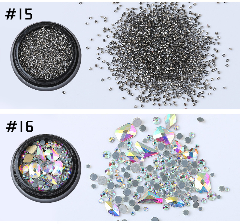 assorted micro rhinestone