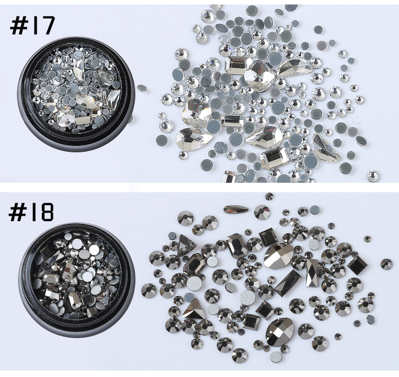 assorted micro rhinestone