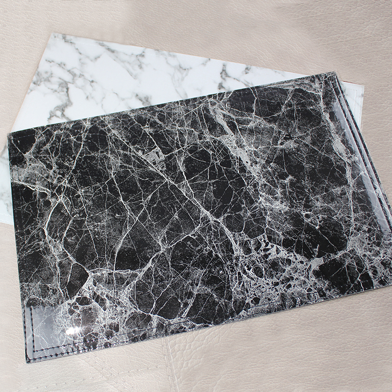 marble leather hand pad