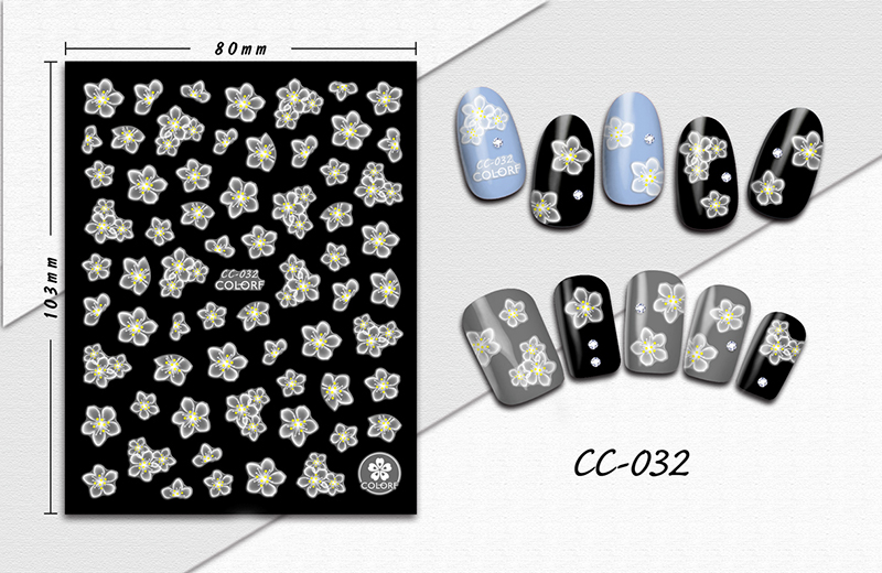 cc028-045 nail sticker