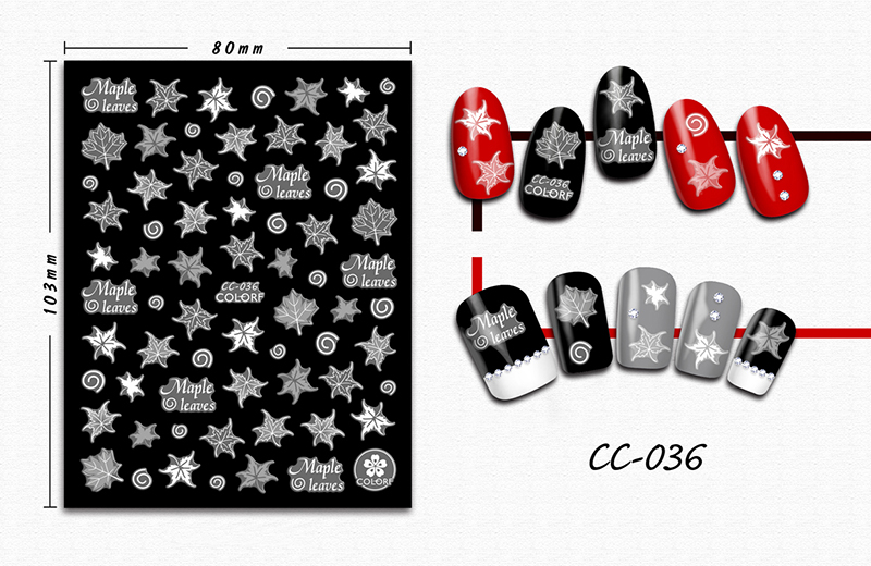 cc028-045 nail sticker