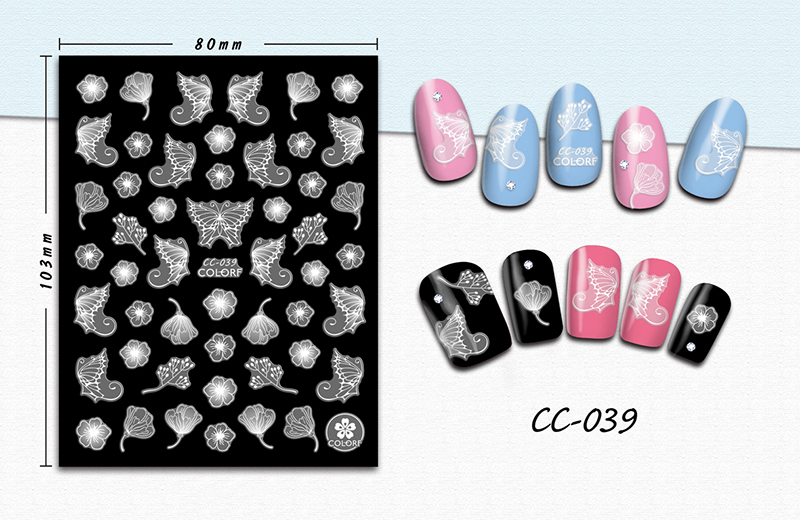 cc028-045 nail sticker