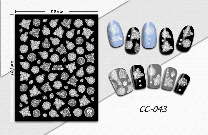 cc028-045 nail sticker