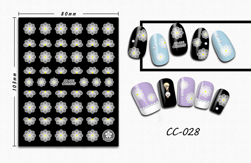 cc028-045 nail sticker