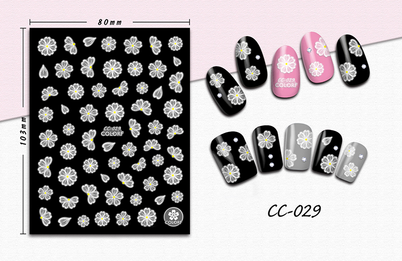 cc028-045 nail sticker