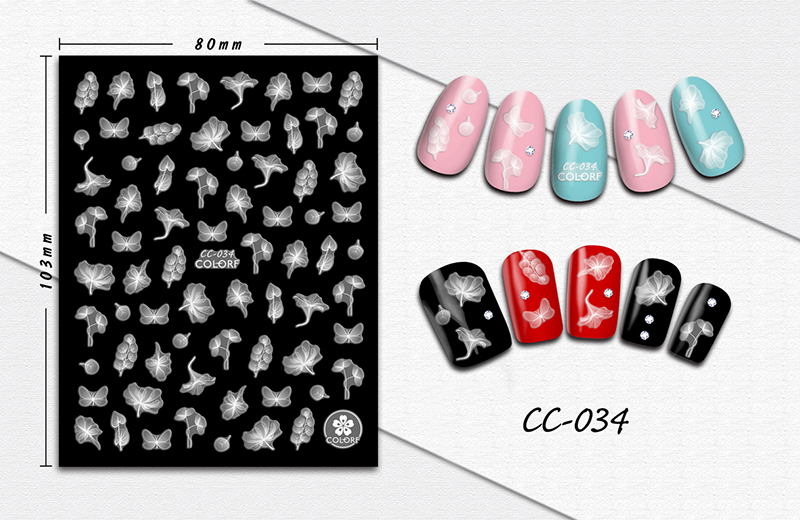 cc028-045 nail sticker