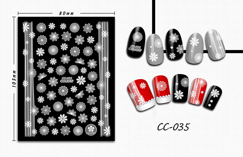 cc028-045 nail sticker