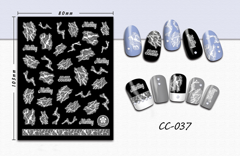 cc028-045 nail sticker