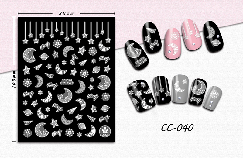 cc028-045 nail sticker